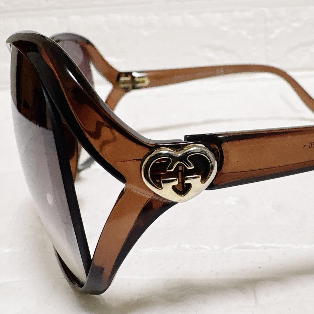 GUCCI サングラス ハートモチーフ グラデーション インターロッキングG