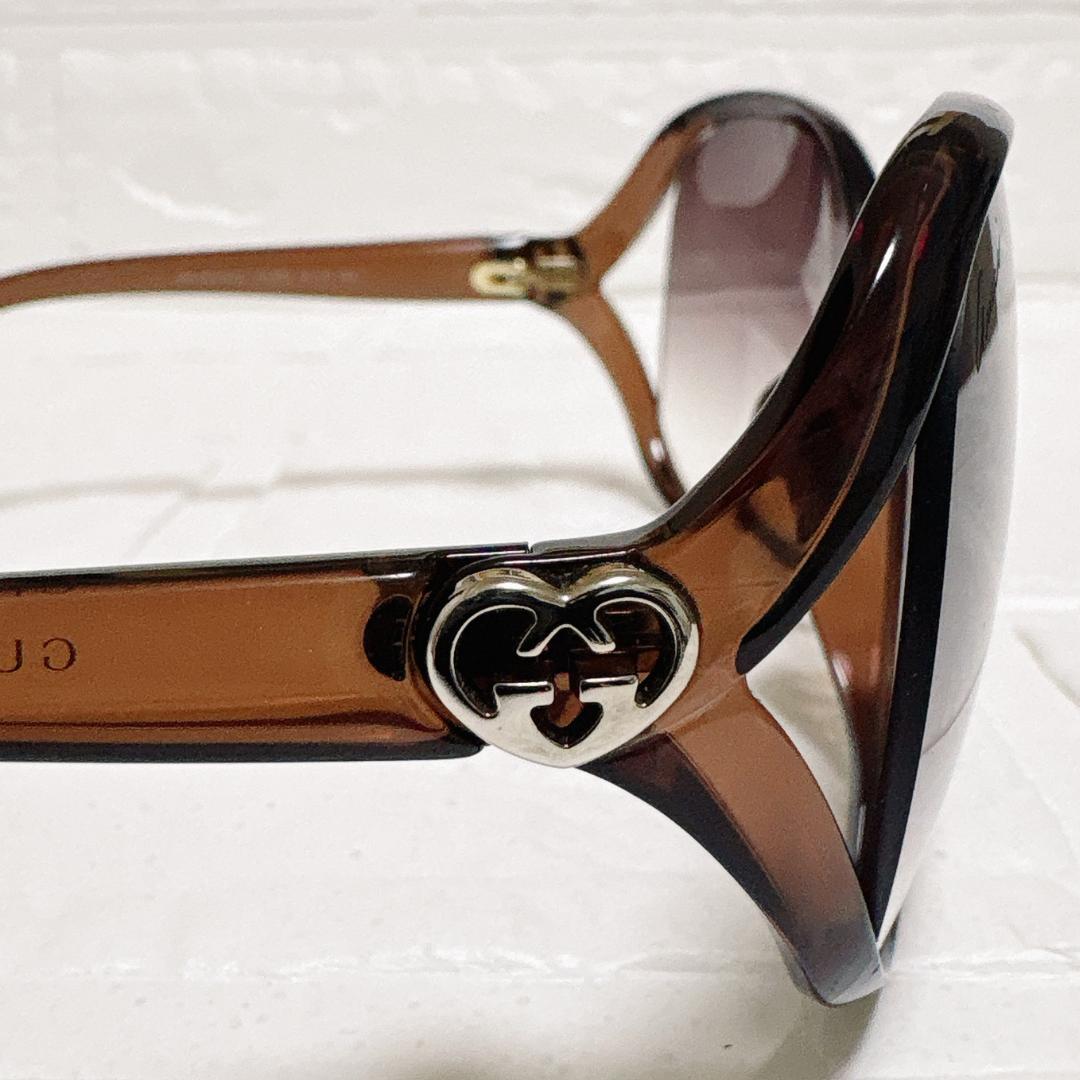 GUCCI サングラス ハートモチーフ グラデーション インターロッキングG