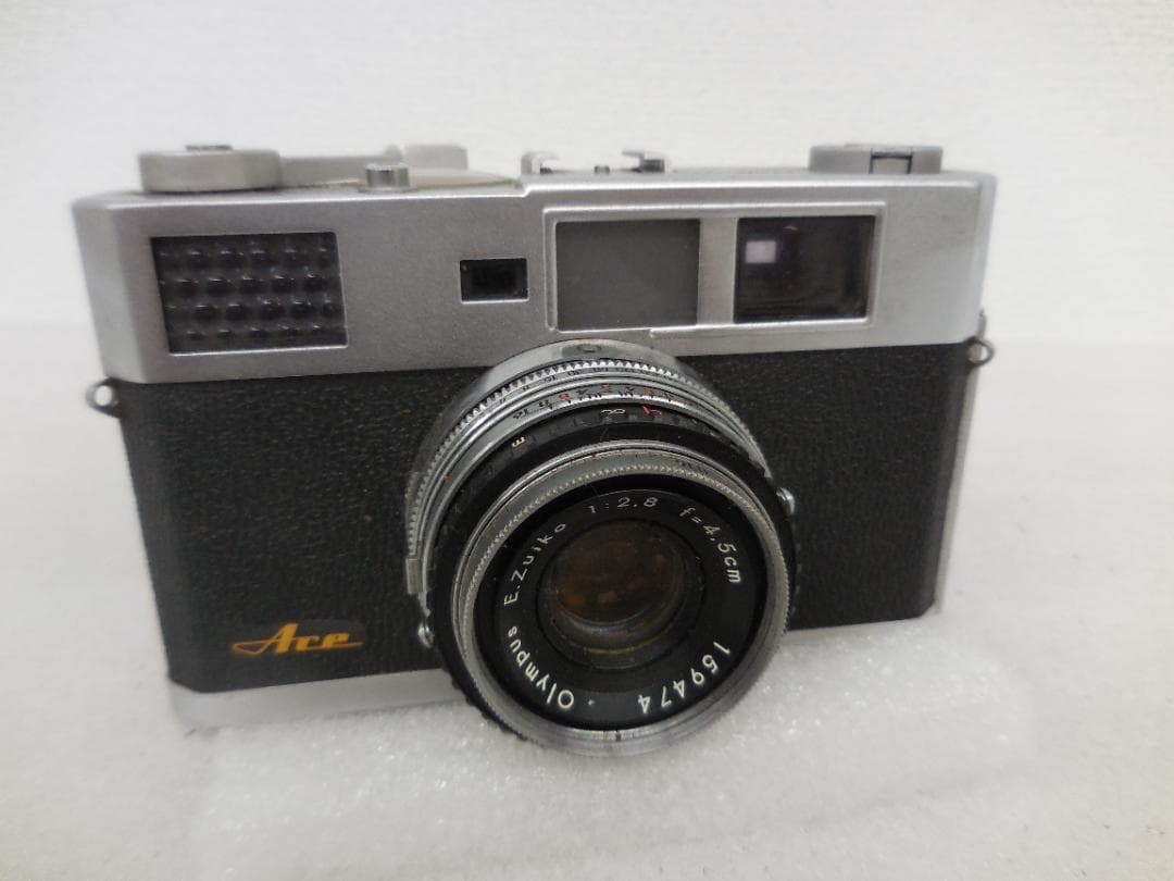 OLYMPUS　カメラ　三脚　フラッシュ　セット　中古品