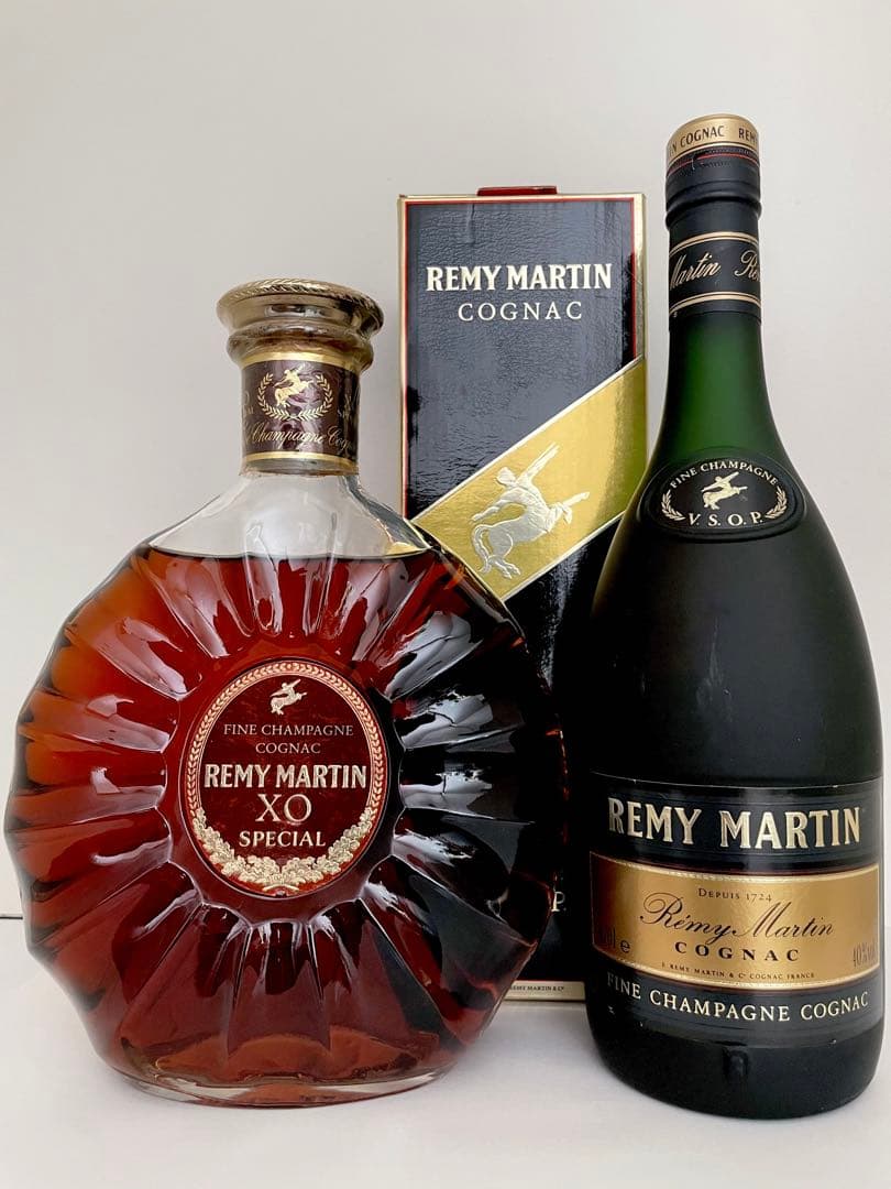 REMYMARTINレミーマルタン2本 XO VSOP（箱入）ブランデー 未開栓