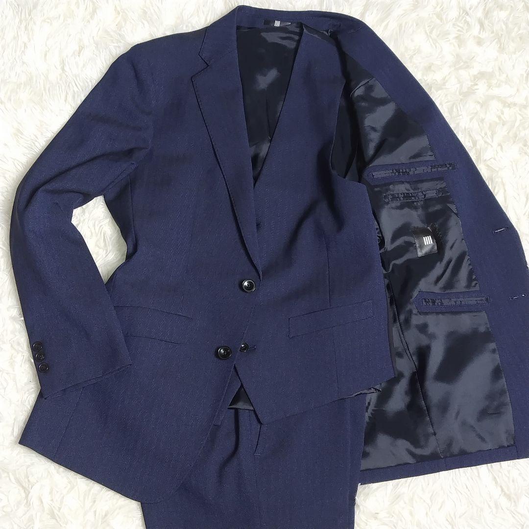 スーツセレクト セットアップ 4S 2釦シングルスリーピーススーツ Y5