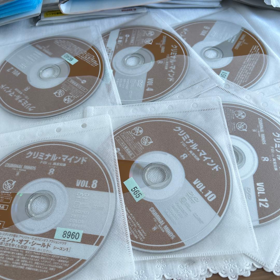 クリミナルマインド シーズン7〜ファイナルDVDセット　途中巻からです。