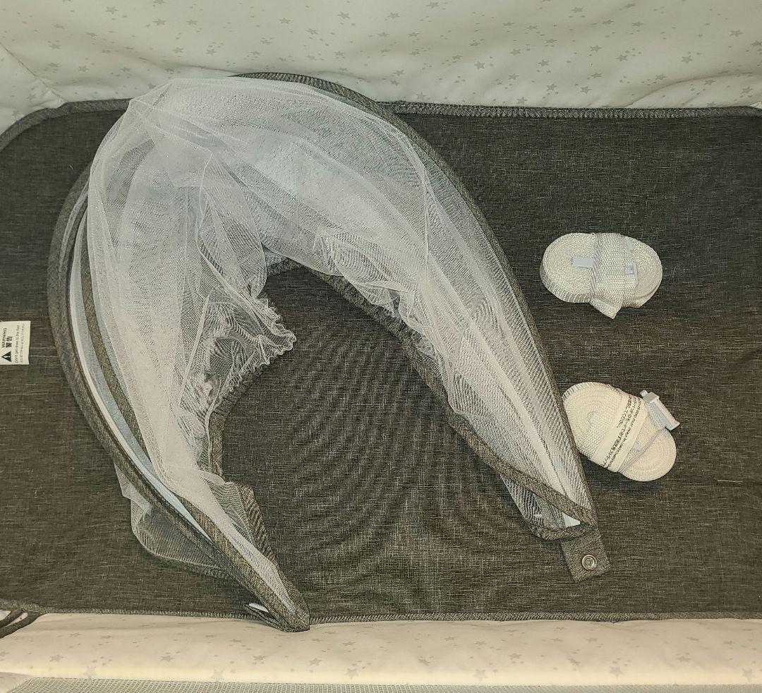 HZDMJ 折りたたみ式 ベビーベッド