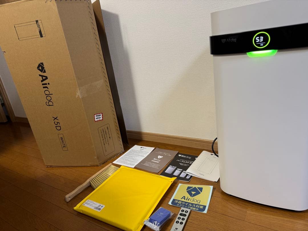 美品 24年製 Airdog X5d オゾン除去フィルタ(9680円相当)新品