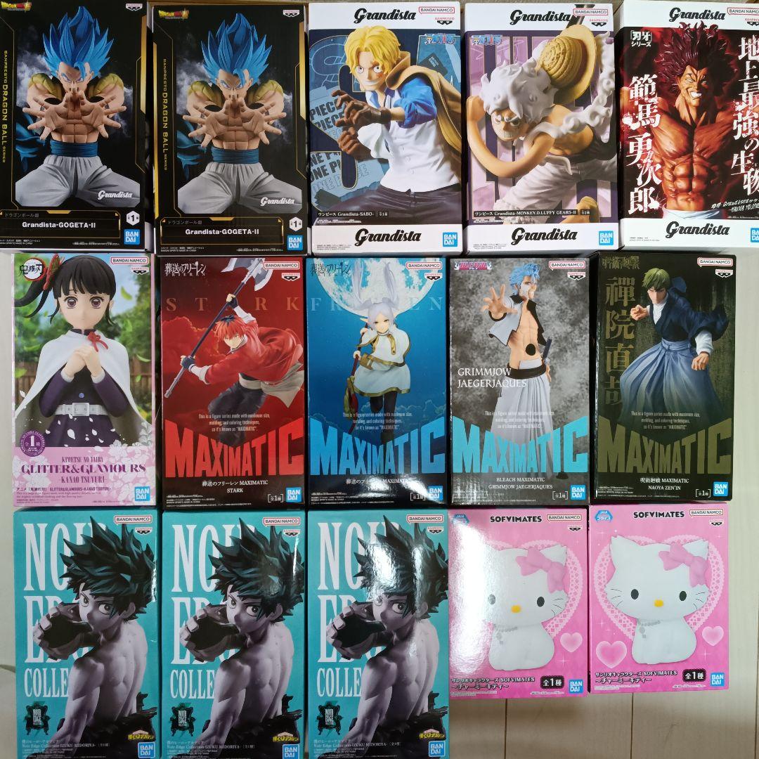 新作含むプライズ フィギュア コレクション15体