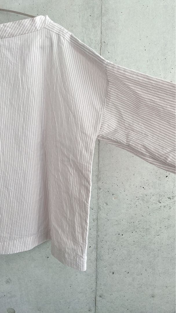 ARTS & SCIENCE ストライプシャツ 長袖