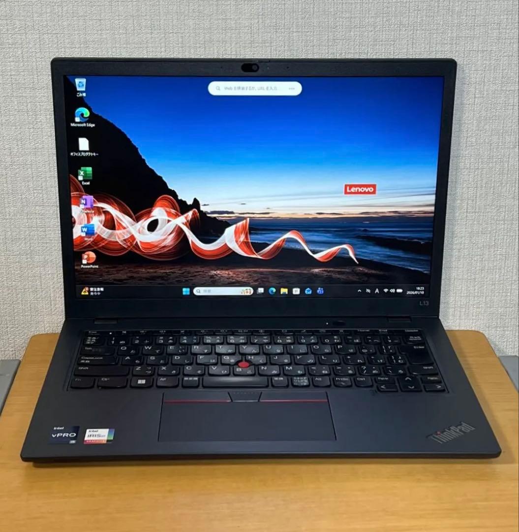 バッテリー良好! ThinkPad L13 gen3／16gbメモリ／オフィス
