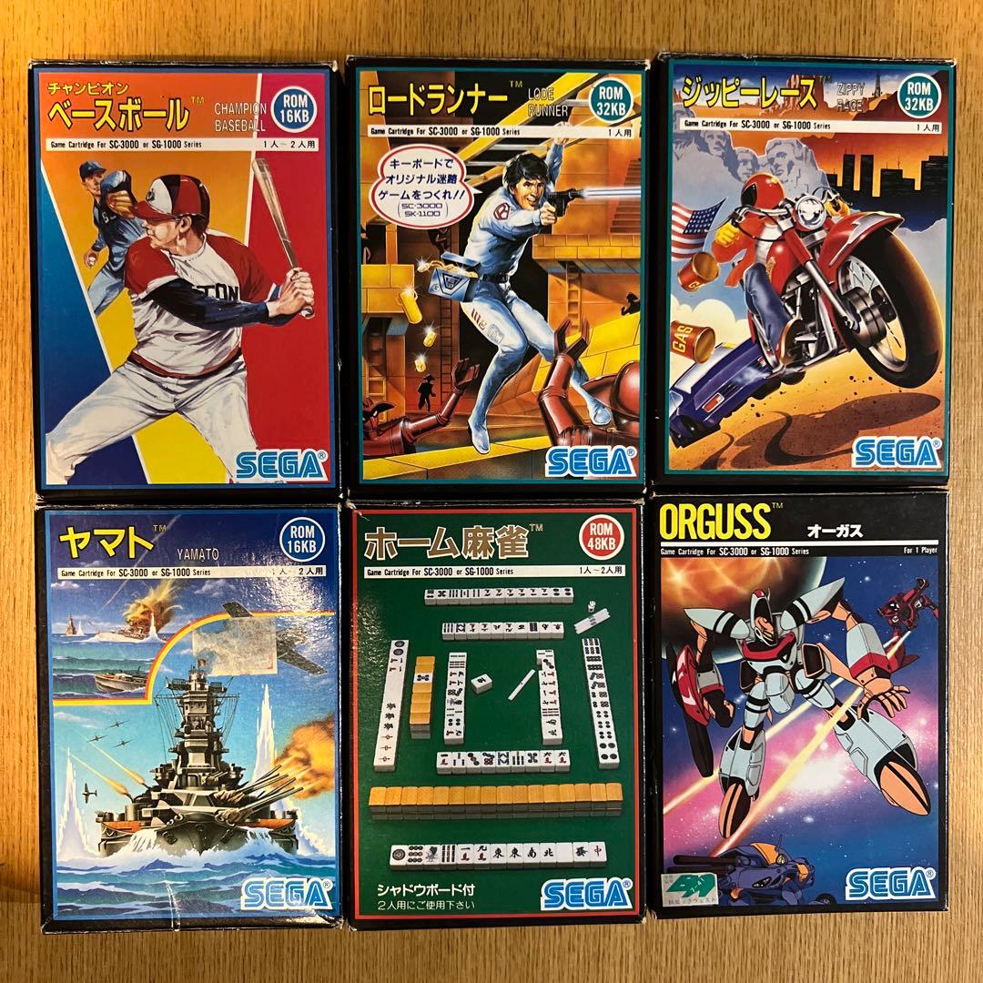 SEGAマークⅢ　ソフト　6本セット