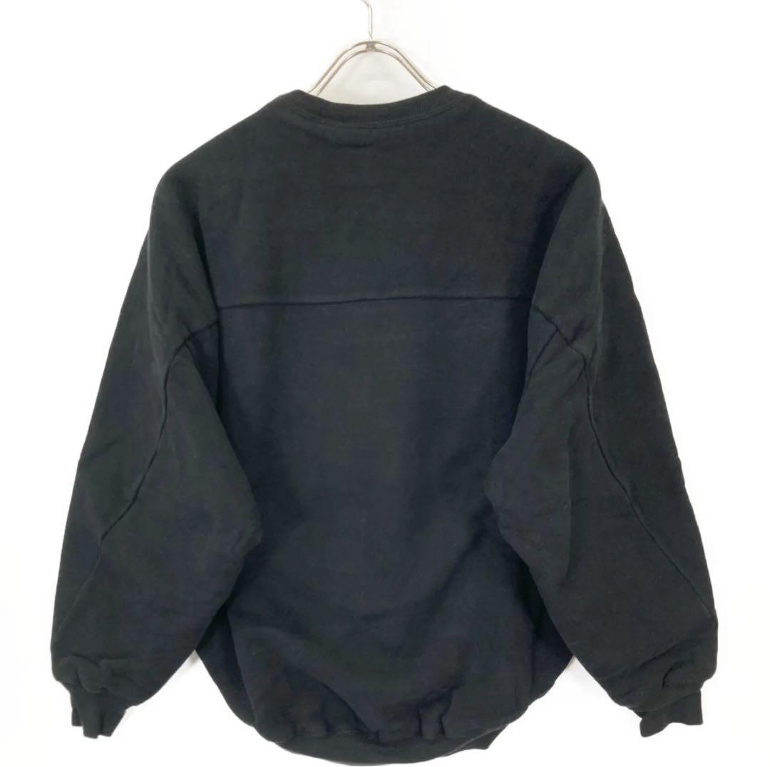 SAINT LAURENT ブラック トレーナー S イヴサンローラン