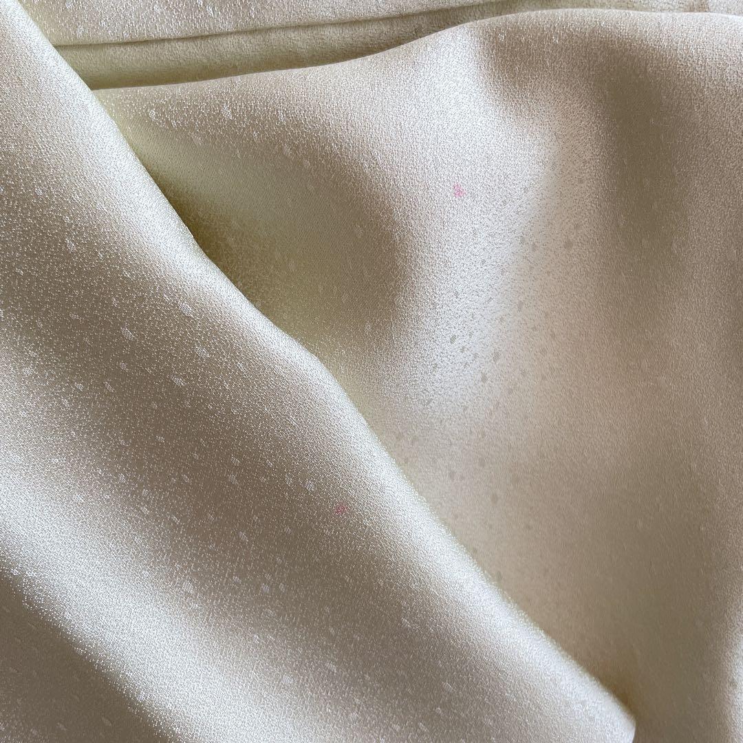 訪問着　フルセット　花筏　相良　汕頭　手刺繍　着物　入学式　卒業式　I7