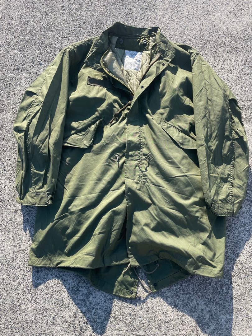80's M-65 フィッシュテールパーカー サイズM-R ライナー付き