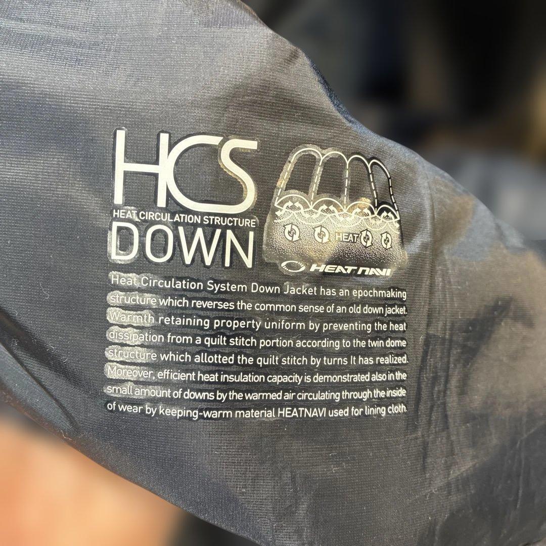 N*o様 DESCENTE オルテライン　ネイビー　キルティング ダウンベスト