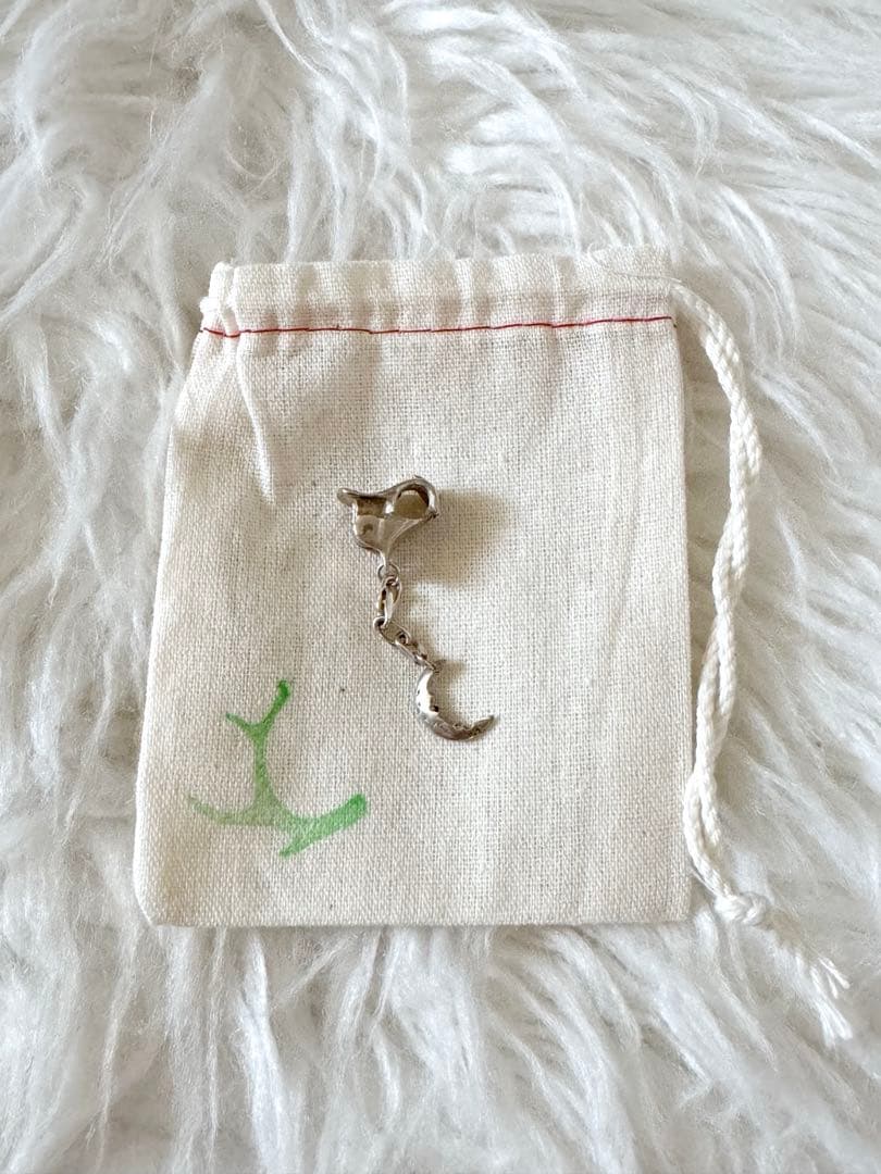 PLUIE プリュイ✧✧✧ブーウ ムーン ヘアクロウ シルバー