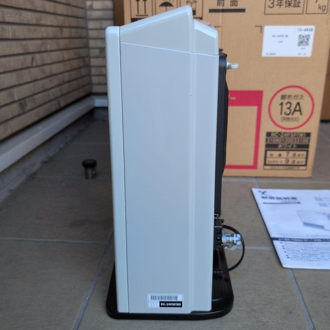 Rinnai 　ガスファンヒーター　RC-K2401E-1 　ガスホース付