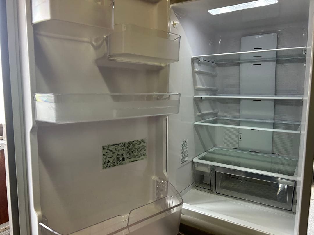 HITACHI 315L R-K320HVL 左開き　ライトブラウン