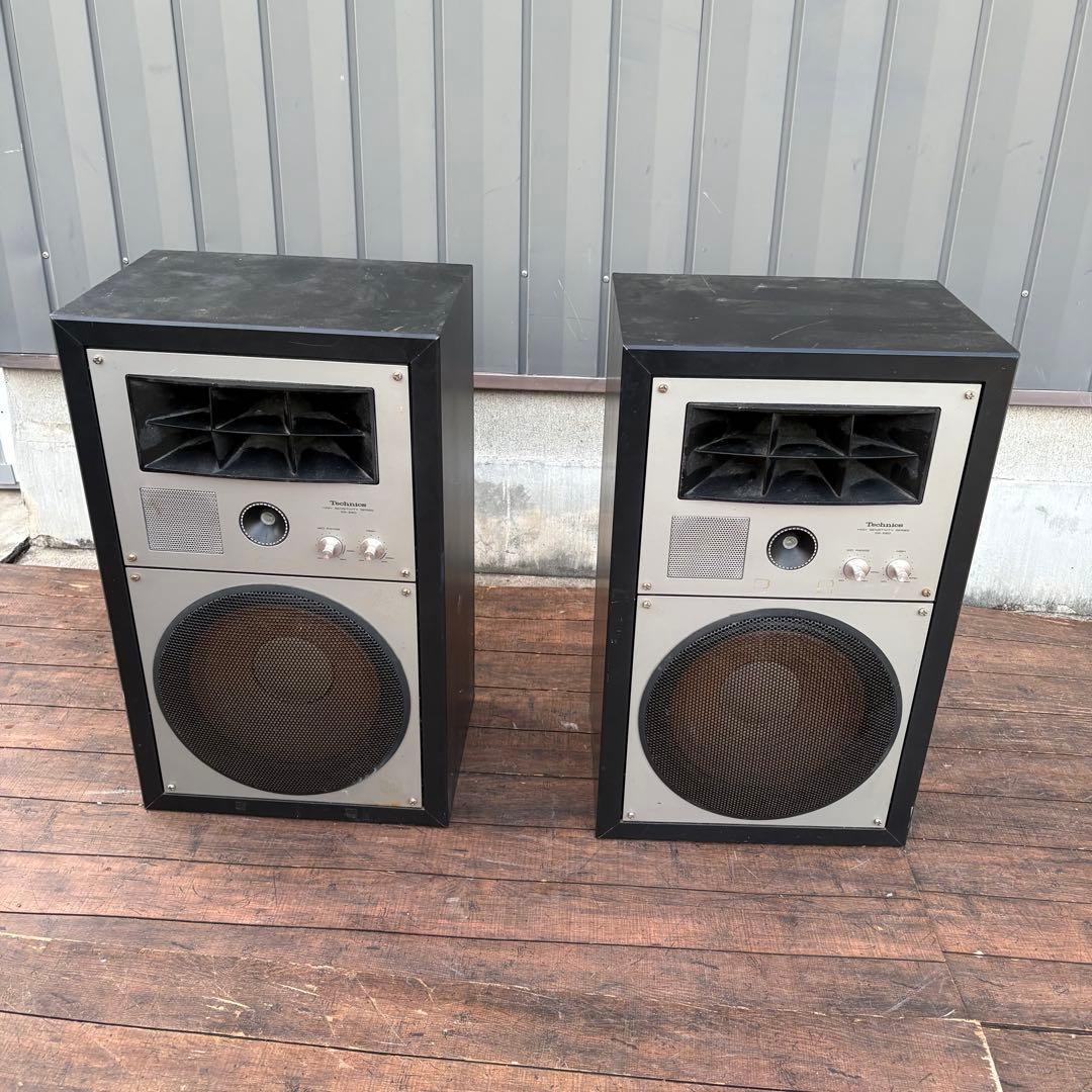 昭和レトロ テクニクス SB-660 3WAY スピーカーペア ビンテージ現状品
