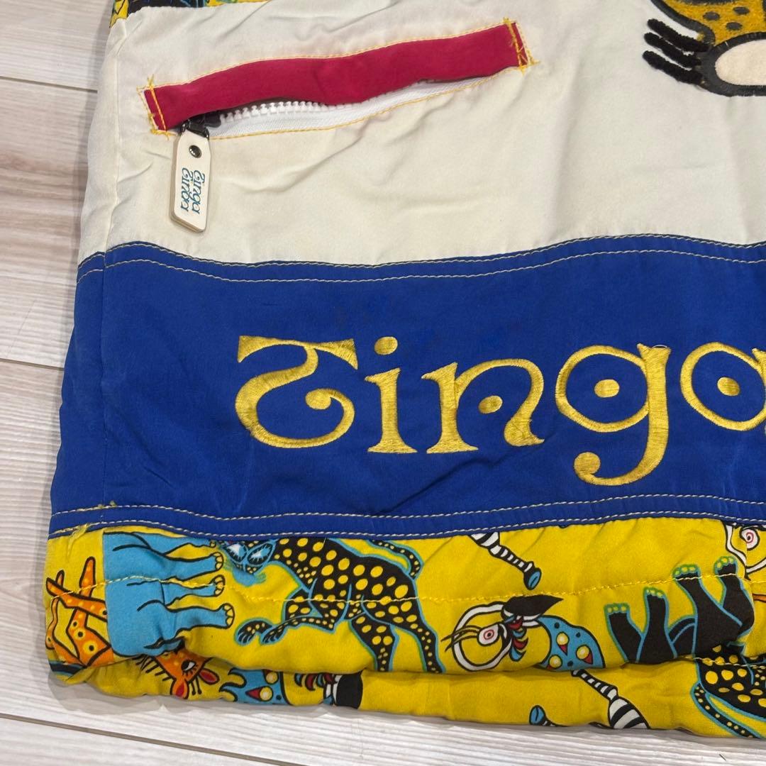 DESCENTE Tinga Tinga柄 ジャケットとオーバーオールセット