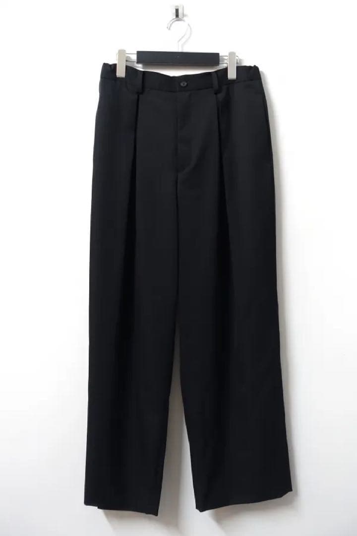 パンツ ssstein 25AW EASY WIDE TROUSERS BLACK M