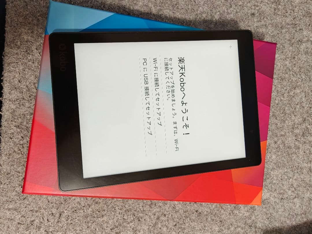 ​Kobo Aura One 8GB (箱・充電ケーブル付き) 動作確認済