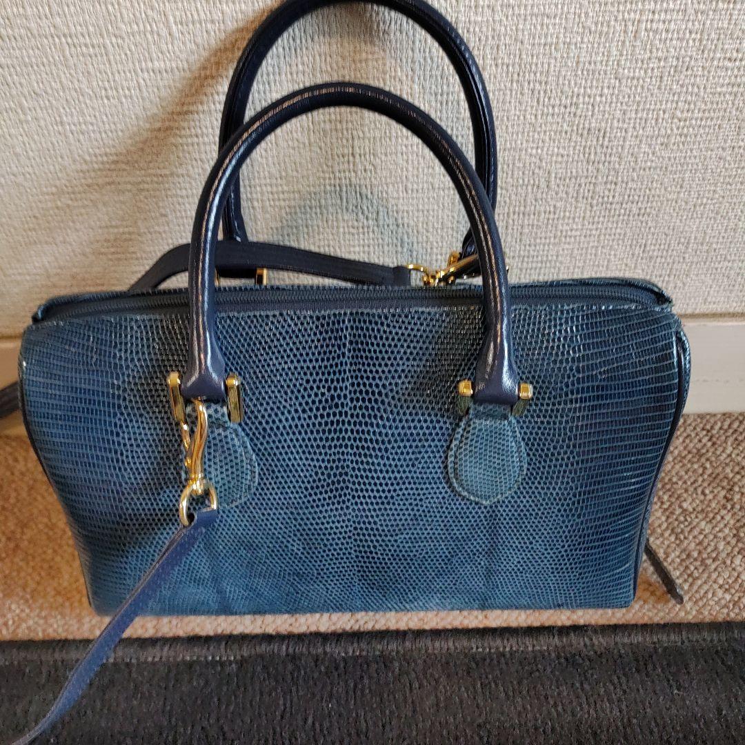 皇室御用達　濱野皮革工藝のミニボストン