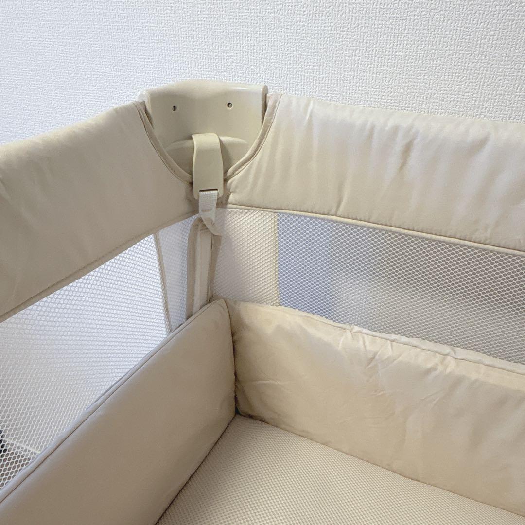 【美品】 Aprica ココネルエアー ベビーベッド 66046 アップリカ