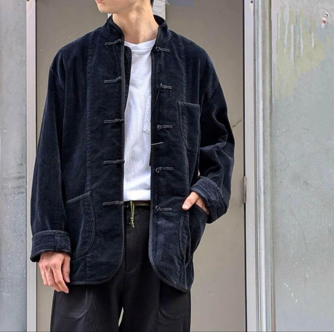 ジャケット・アウター Porter Classic CORDUROY CHINESEJACKET XL
