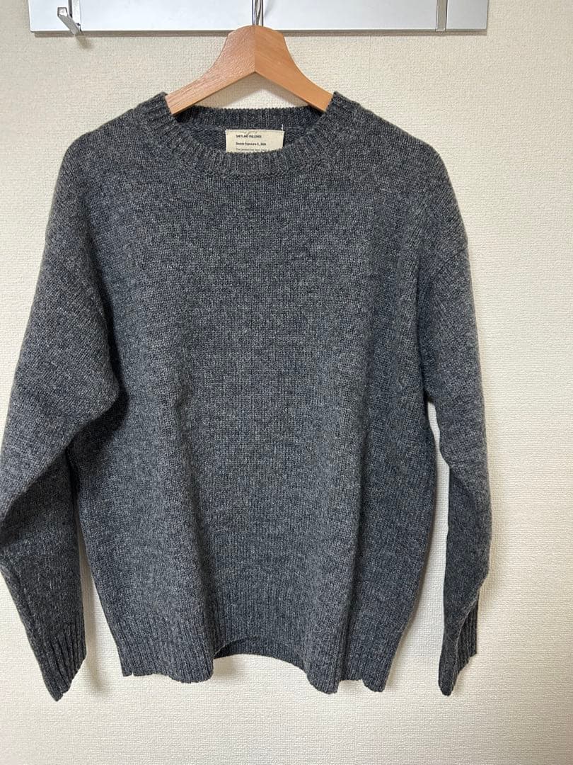 野村訓市着用Double Exposure Shetland Pullover