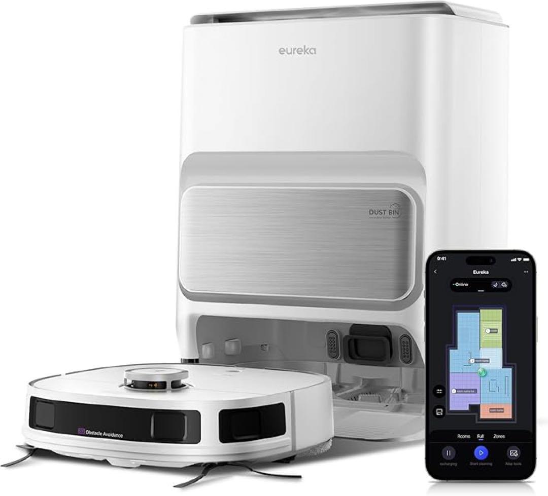 EUREKA J12Ultra ロボット掃除機 ユーリカ 5000pa強力吸引力