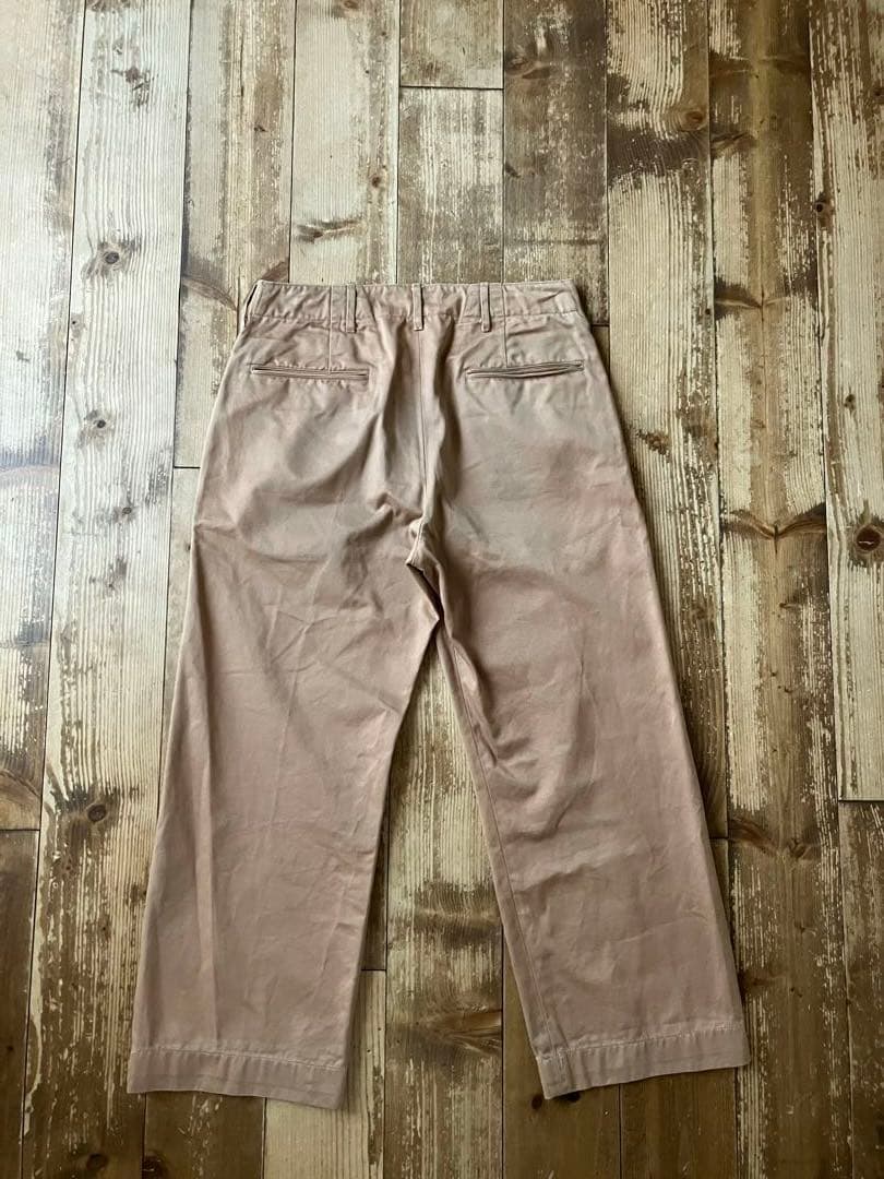 BUZZ RICKSON'S バズリクソンズ チノパン W32 ワイド 日本製