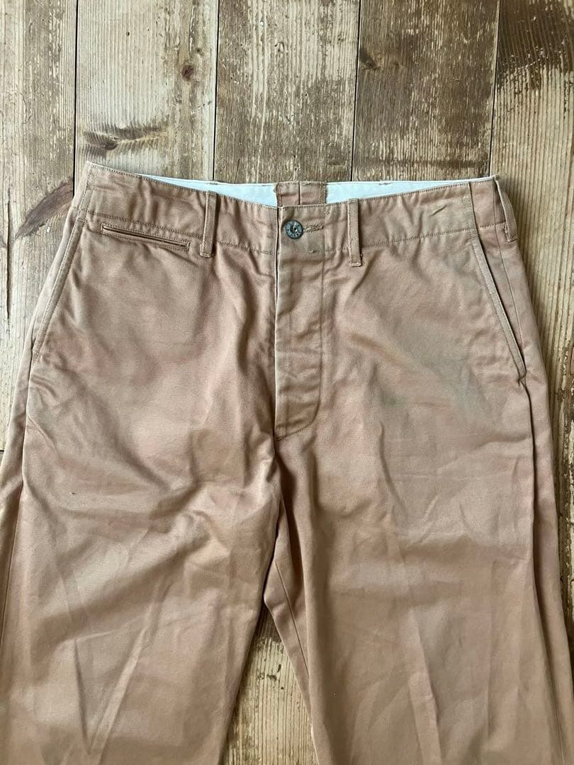 BUZZ RICKSON'S バズリクソンズ チノパン W32 ワイド 日本製