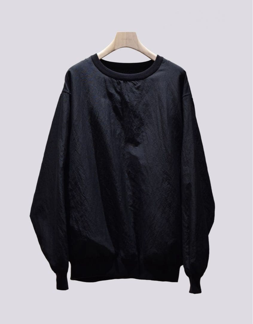 COMOLI 25SS リバーシブルプルオーバー