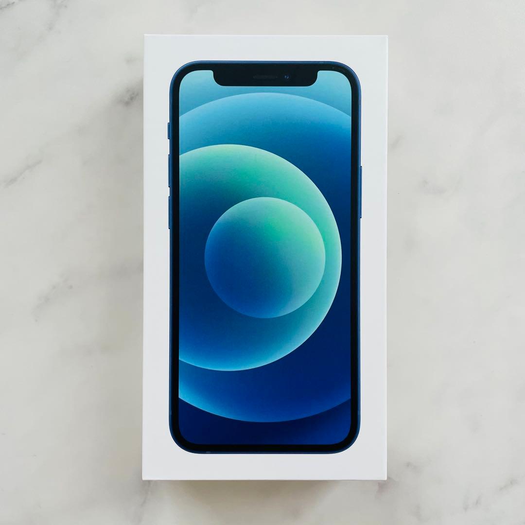 Apple iPhone 12mini SIMフリー ブルー 元箱あり