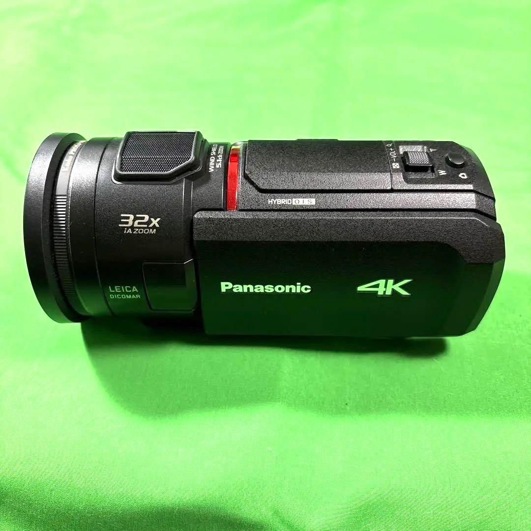 【純正オプションも付属】パナソニック 4Kビデオカメラ HC-VX2MS-K