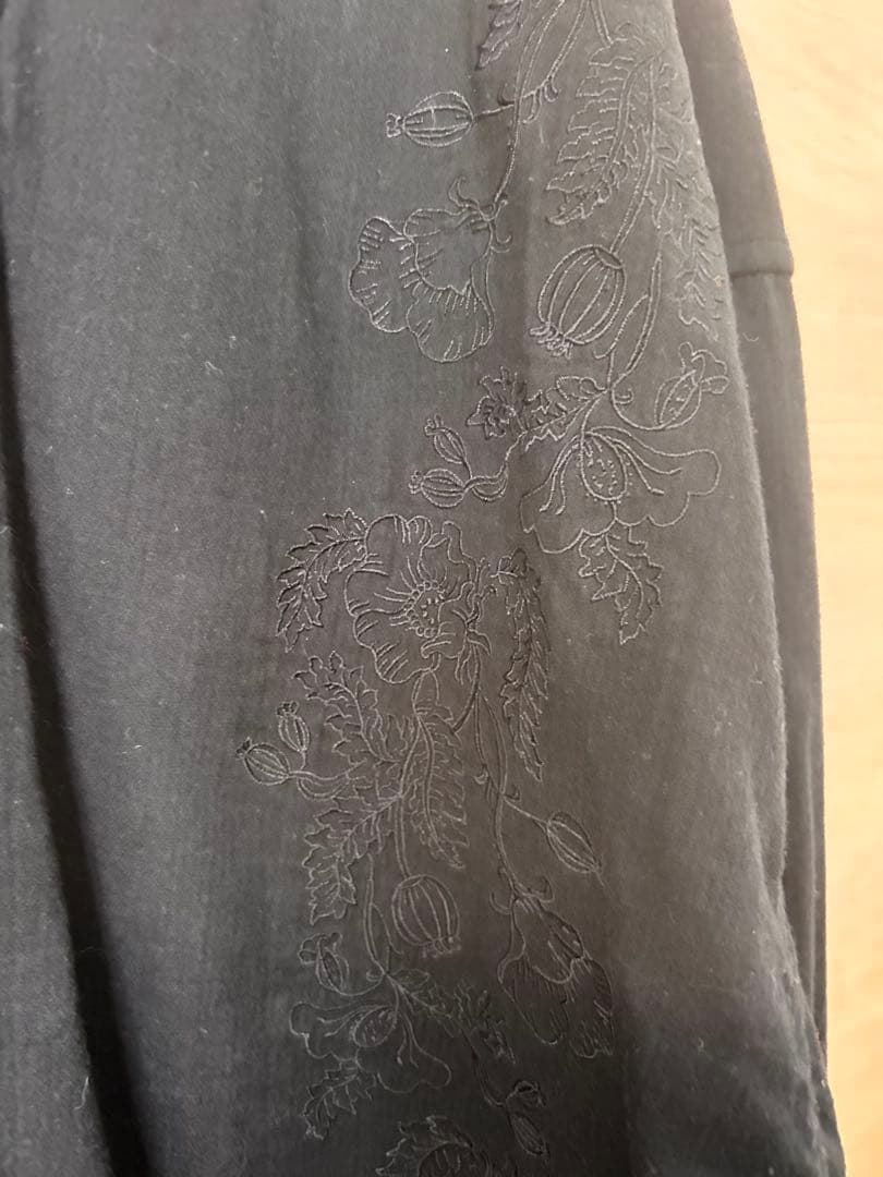 TIGHTBOOTH POPPY HANTEN タイトブース : ポピー刺繍半纏