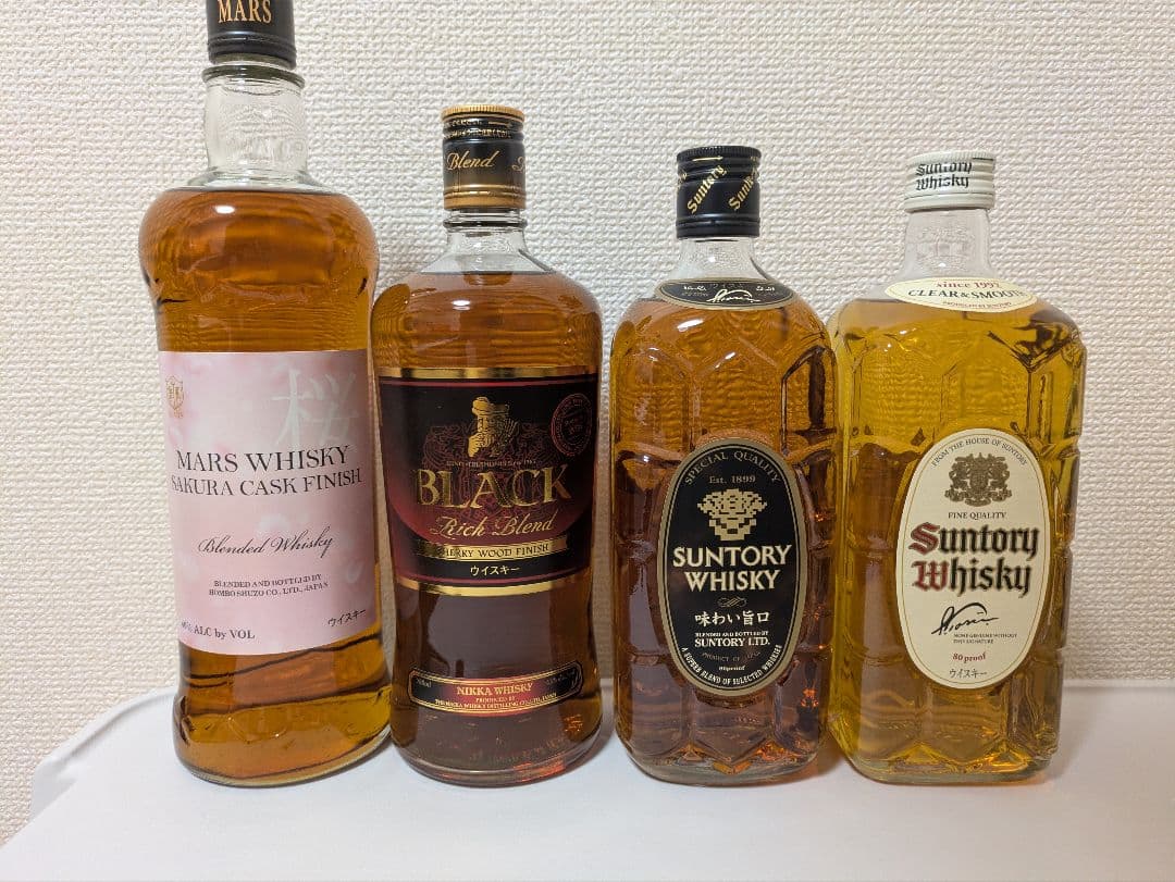 国産レアウイスキー 4本セット