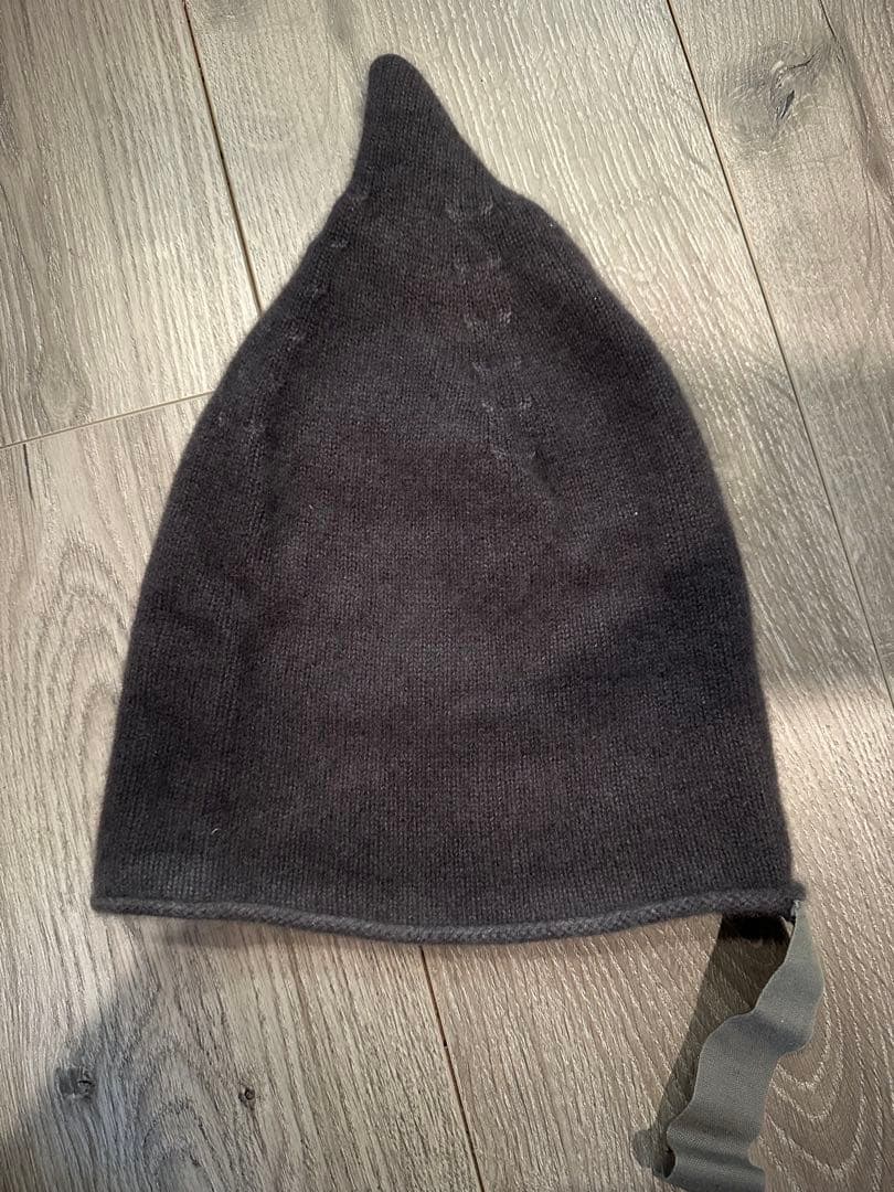 LM altieri カシミヤ ニット帽 保存袋付き
