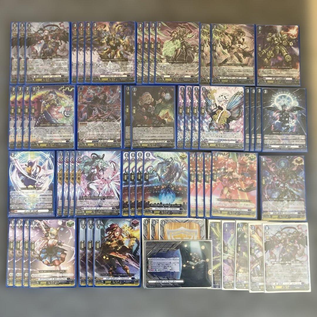 舞*奈様 ヴァンガード　ダークステイツ　リィエル＝オディウム　デッキ　スリーブ付