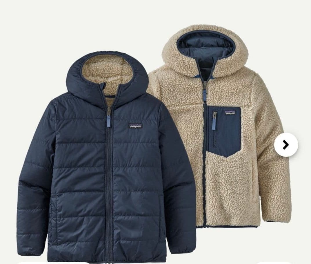 kitty3apples☆patagoniaリバーシブルジャケッ卜 XXL