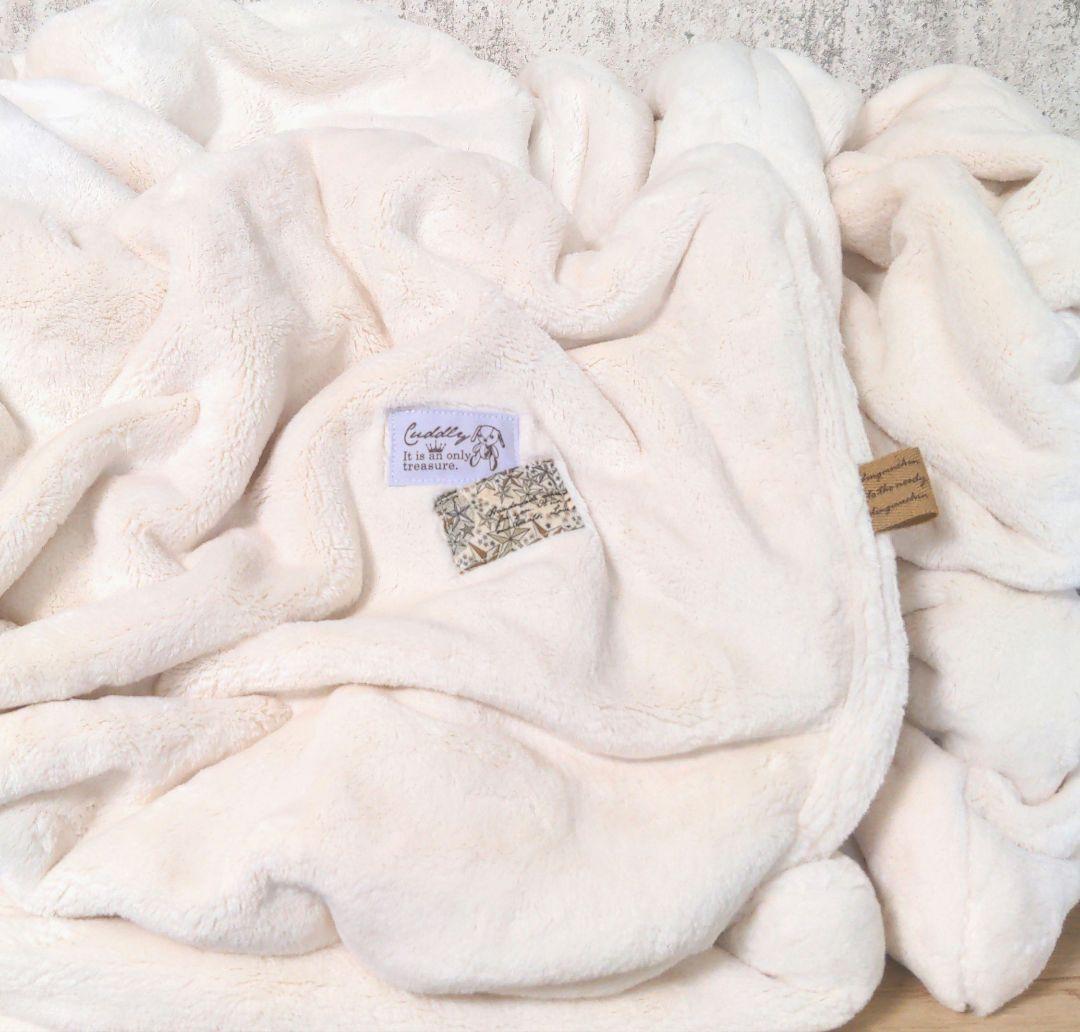 12日迄★１枚限定販売❤みかん❤超高級Wボア⭐️シングルロングお布団ボアケット❤