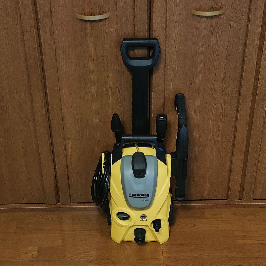 高圧洗浄機 K3 サイレント 50Hzモデル 屋内３回使用