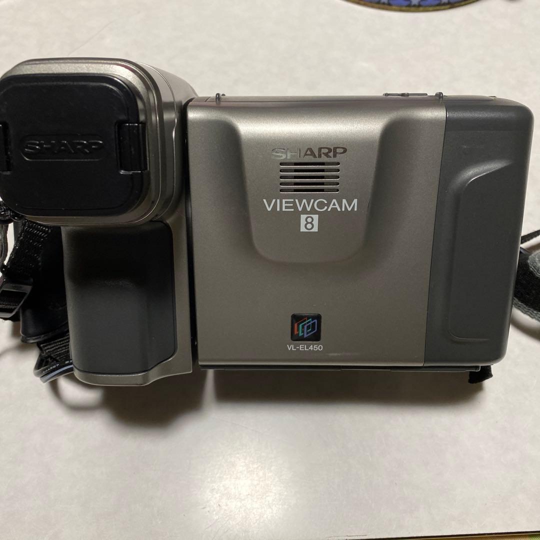 SHARP VIEWCAM Video8 ビデオカメラ VL-EL450 ④