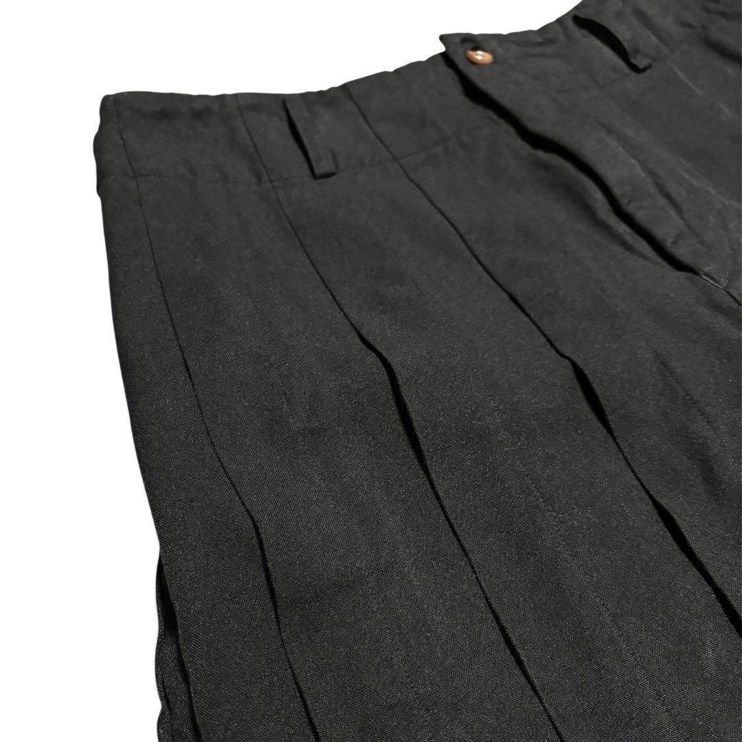 コムデギャルソン プリーツ ワイドパンツ