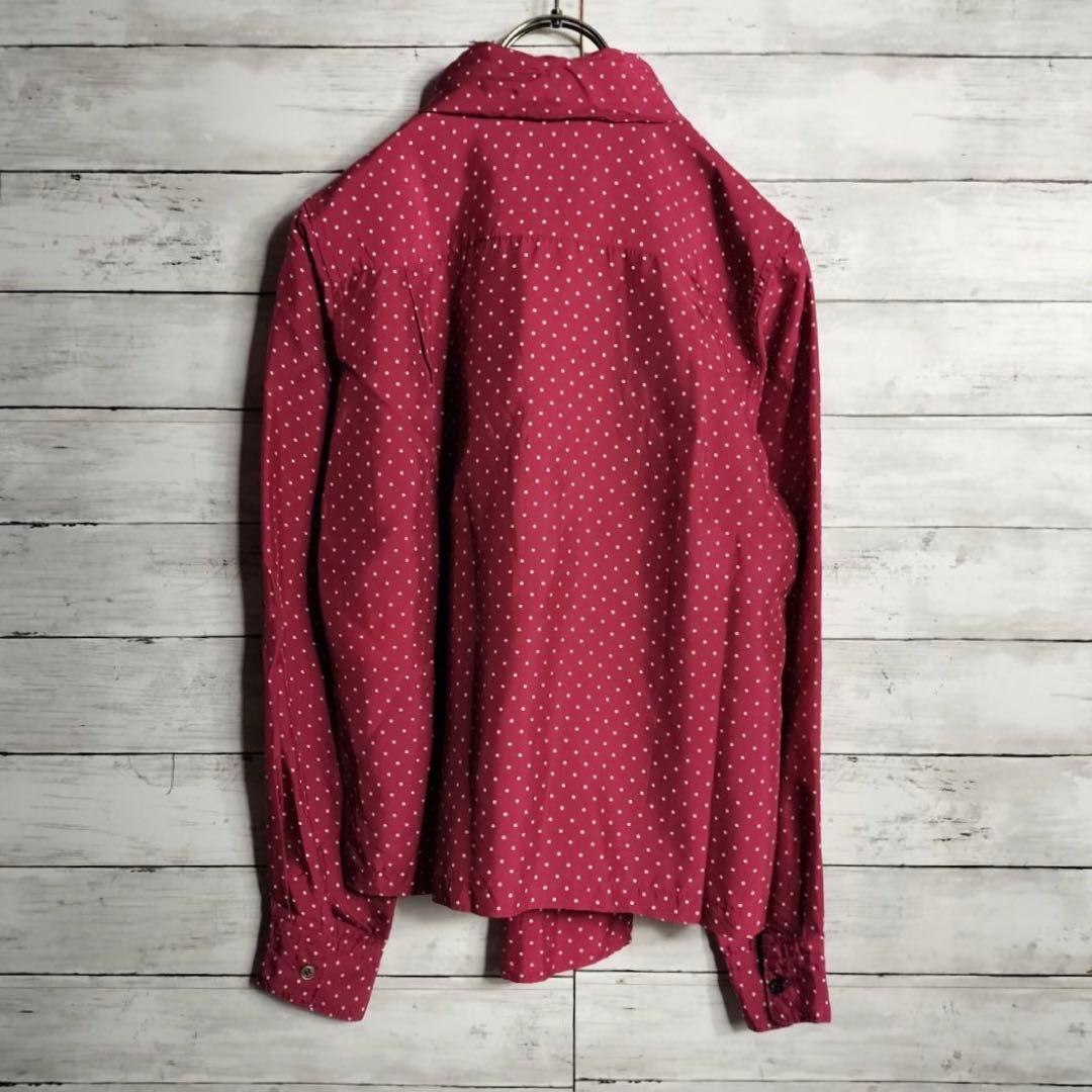 AD2000 コムデギャルソン ボウタイシャツ ブラウス ドット 水玉 キュプラ