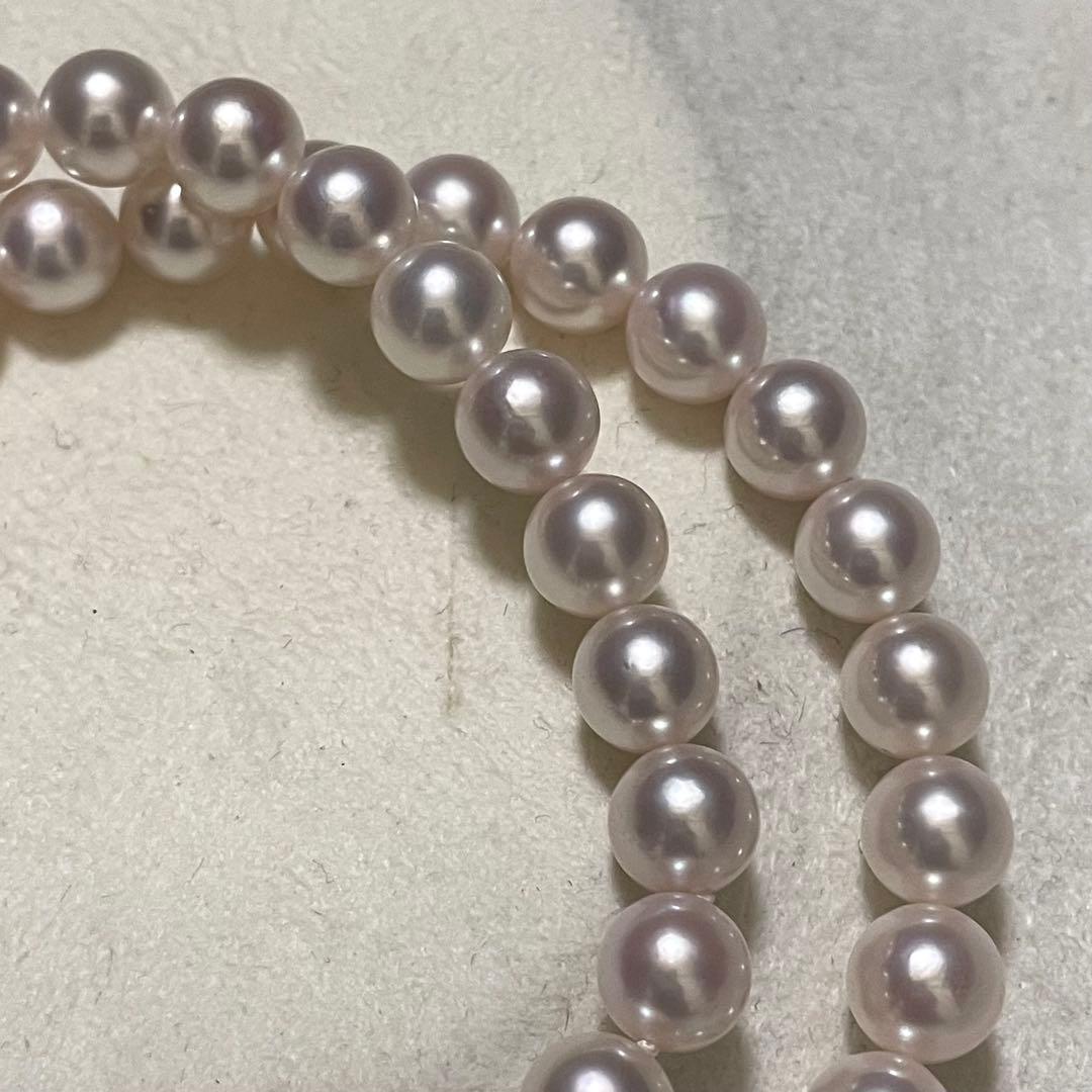 ケース付き専用【花珠級✨鑑別所】あこや真珠 ネックレス 7.5-8.0 パール