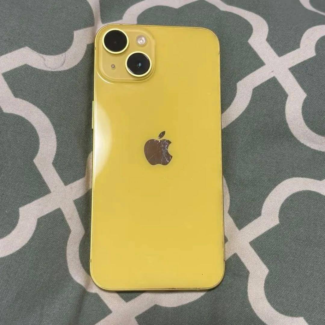 n*o様 Apple iPhone14 256GB 本体 イエロー ジャンク S