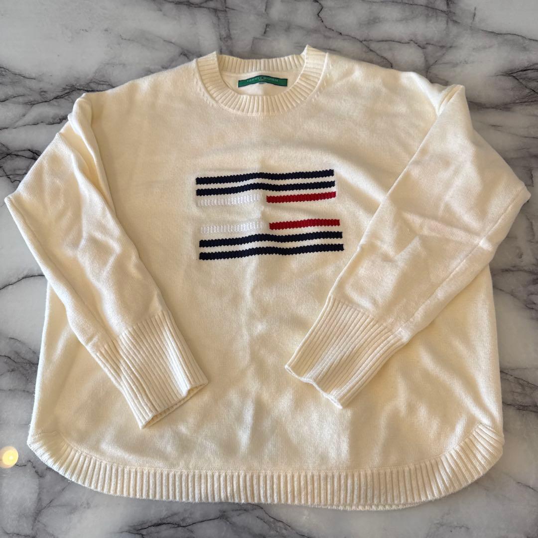   GOLF ホワイトセーター LL