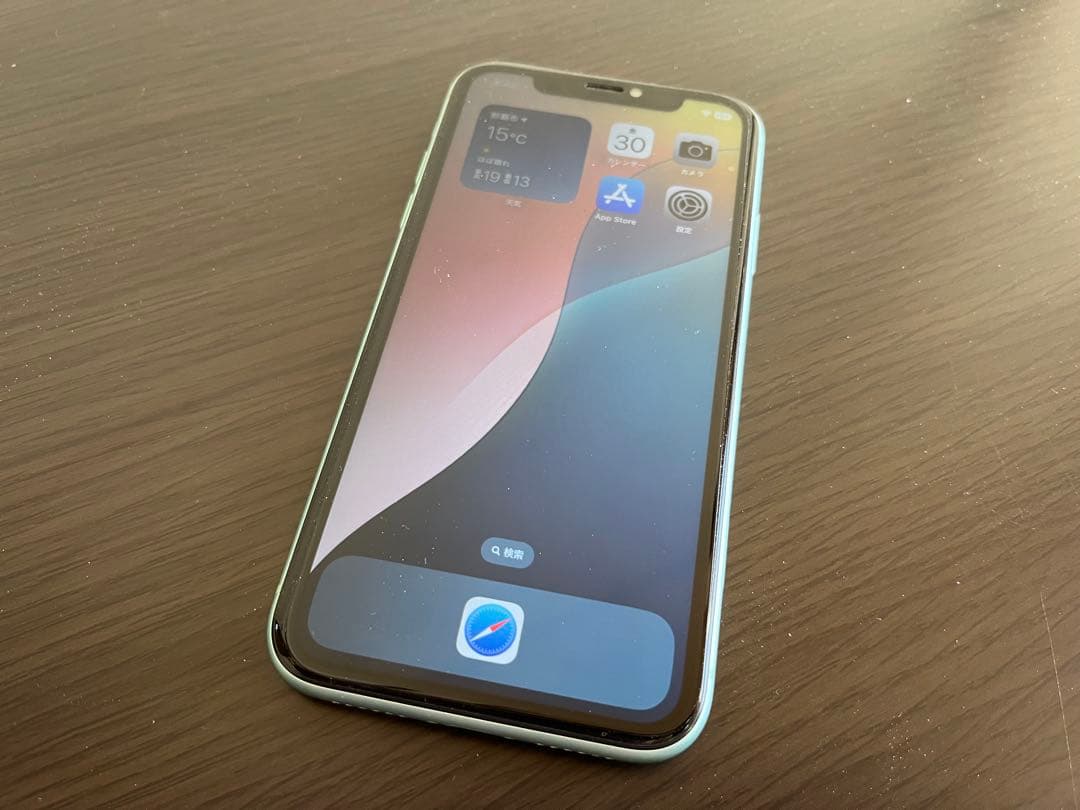 Apple iPhone 11 本体 ミントグリーン AppleCare+