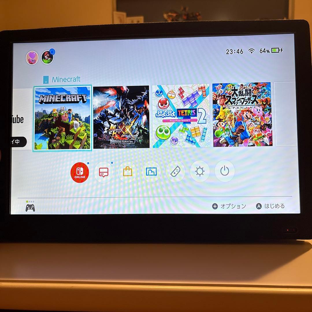 ドンキ　持ち運び可能、バッテリー内蔵モバイルモニター