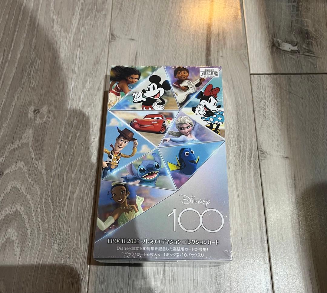 新品　ディズニー エポック 創立100周年 カード シュリンク付き 1BOX