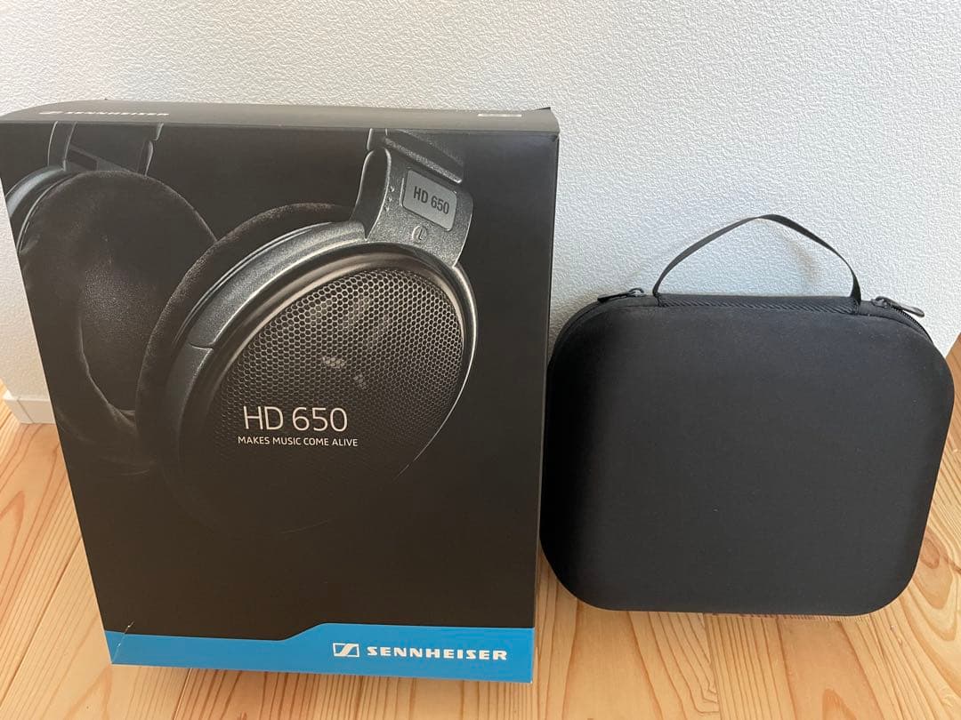 ゼンハイザー　HD650 キャリングケース付き